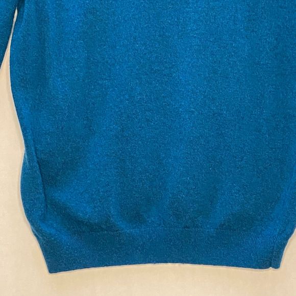 Mc Neal Mens Crewneck Sweater XL Mavericks Blue Merino Wool Cashmere Blend - Picture 4 of 14